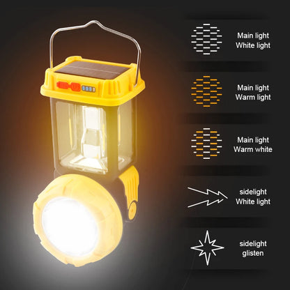 Farol LED Solar Emergencias