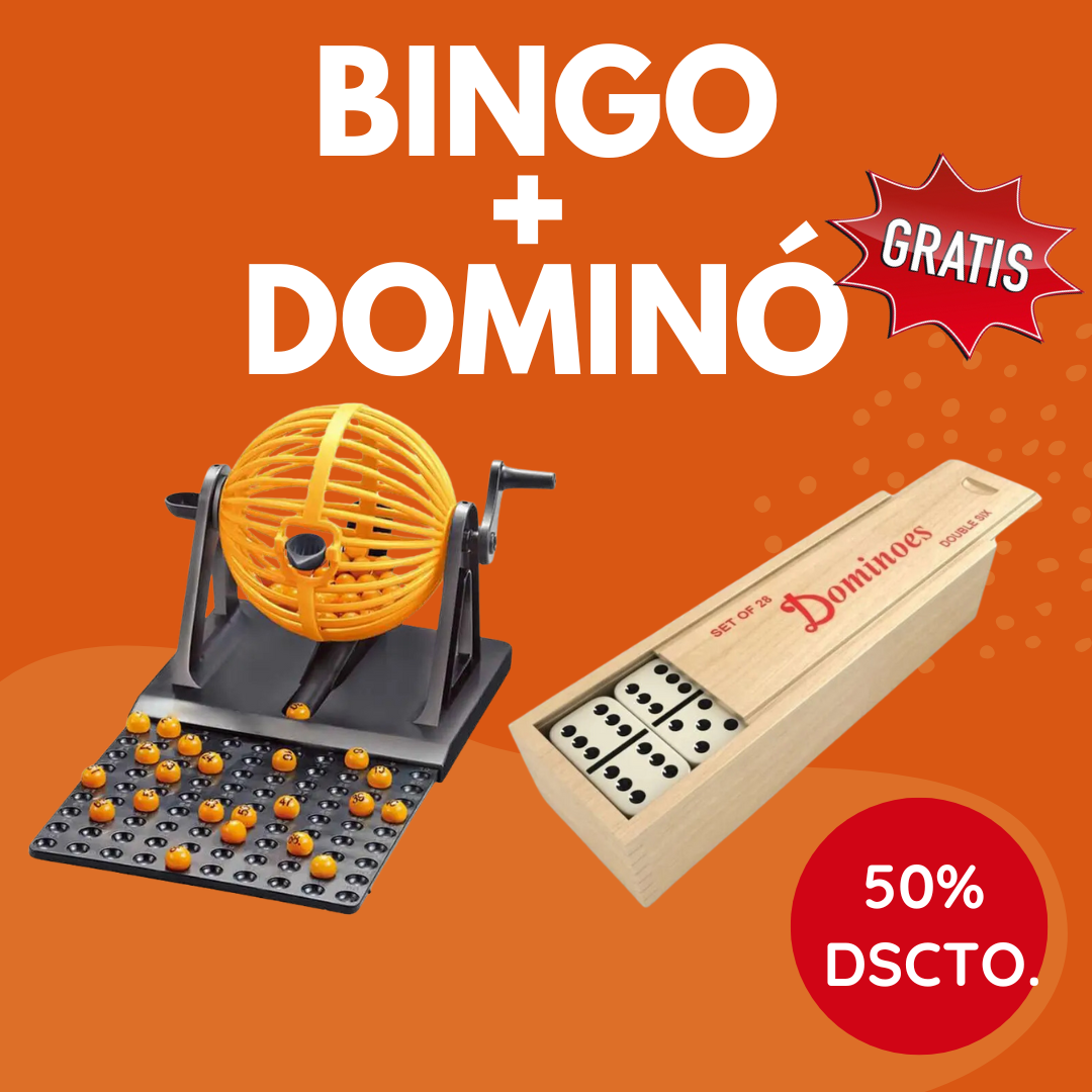 PACK Bingo + Dominó de Regalo