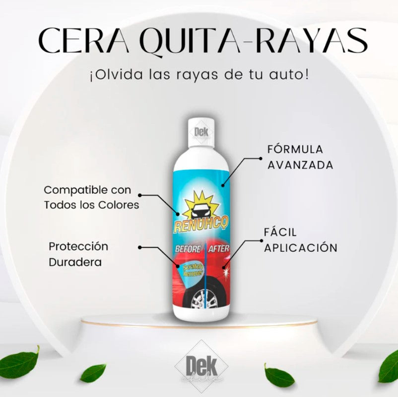 Cera Quita Rayones Auto